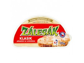 Zálesák Классический пряный нежный сливочный сыр с овощами  125 г